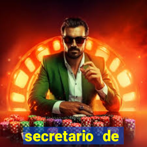 secretario de esporte salario